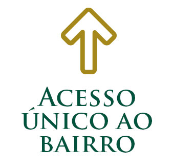 Acesso único ao bairro